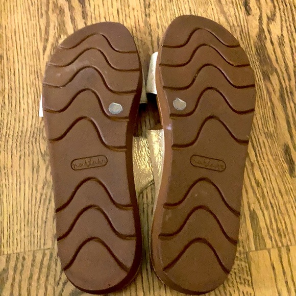 Nuture Metallic Gold Sandals size 10 - Picture 5 of 7